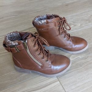 Wonder Nation Girls Sweater Boot Size 13